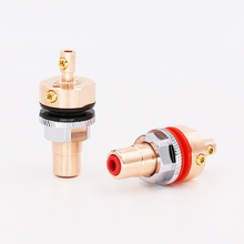 Viborg RC102 Pure Copper RCA Female Socket HIFI RCA Socket for Amplifier Speaker 2024 - buy cheap