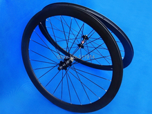 FLYXII Brand New Full Carbon Matt Clincher Rims Clincher Wheelset Road Bike 50mm Bicycle Wheel 2024 - buy cheap