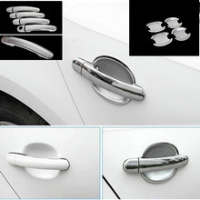 For VW Golf 5 Mk5 Chrome Door Handle Covers Chromium Styling Volkswagen Car Accessories Stickers Car-Styling 2024 - buy cheap