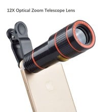 12X Zoom Mobile Phone Lens Clip-on Telephoto Camera Lens For Universal Mobile Phone 2024 - buy cheap