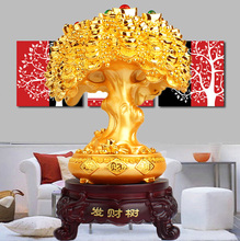 Qian Shu living room decoration lucky tree Home Furnishing decorative gifts large business gifts crafts furnishings 2024 - buy cheap