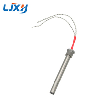 LJXH 201SUS Single Thread Fitting Cartridge Heater Heating Element DN20 Thread, 16x100/150/200mm Tube Size, AC110V/220V/380V 2024 - buy cheap