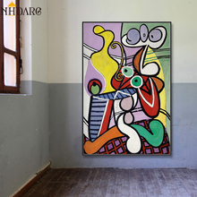 Creative Abstract Picasso Style Decoration Posters and Prints Canvas Art Paintings Wall Pictures for Living Room Home Decor 2024 - buy cheap