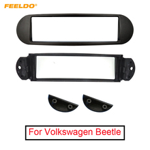 FEELDO uno Din auto Radio estéreo Fascia marco para Volkswagen escarabajo DVD/CD Panel Dash Instalación de montaje Trim Kit#1993 2024 - compra barato