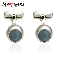 Gemelos de lujo para hombre y mujer, accesorio de gran calidad, ideal como regalo de boda, marca de moda, joyería 2024 - compra barato