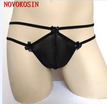 KH08 2019 Sexy Black Pink Tulle Jock Erotic Lingerie  Bulge Pouch Thongs G-strings Gay Men Underwear Male Panties 2024 - buy cheap