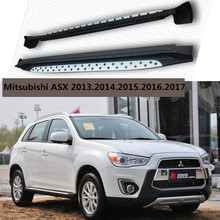 Pedales laterales de barra de paso para coche Mitsubishi, barras Nerf de diseño Original, alta calidad, para Mitsubishi ASX 2013.2014.2015.2016.2017 2024 - compra barato