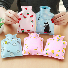 Warm Hand Portable Warmer Mini Cartoon Hot Water Bag Bottle Container Handy PVC Water-filled Type 2024 - buy cheap