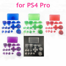 Juego de botones transparentes L1 R1 L2 R2, botones de Thumbstick para mando de PS4 Pro, PS4 4,0, JDS 040, 10 unidades 2024 - compra barato