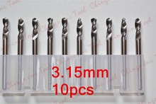 3.15mm,Freeshipping CNC Drill Bit,solid carbide Micro PCB Board drill,Nanotechnology Tungsten steel tool,Smooth chip removal 2024 - buy cheap