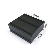 Aluminum Alloy Instrument Shell Electric Enclosure Box DIY 97X40X100mm NEW Customized Wholesale Price 2024 - buy cheap