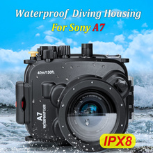 40M 130ft Waterproof Underwater Housing Camera Diving Case Cover for Sony A7 / A7S / A7R (FE 28-70mm F3.5-5.6 OSS) 2024 - buy cheap