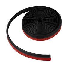 Car Styling Car Sound Insulation With 3M double-sided adhesive Stickers Sealing Rubber Strip Z Type Car Door Strip 2024 - buy cheap