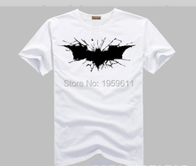 100% de algodón de alta calidad Batman camisetas de cuello redondo de manga corta Camiseta de hombre Tops hombres 2024 - compra barato