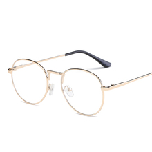 Винтажные круглые оправа для очков в ретростиле дизайнер бренда женской одежды gafas De Sol очки-нулевки Gafas очки 2024 - купить недорого