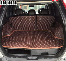 Good quality! Special car trunk mats for Nissan X-trail T31 2013-2007 waterproof cargo liner mat boot carpets for XTRAIL 2011 2024 - buy cheap