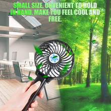 Mini Fan Portable USB Battery Fan Ventilation Foldable Air Conditioning Fans Foldable Cooler Mini Operated Hand Held Cooling Fan 2024 - buy cheap