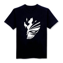 Anime BLEACH Kurosaki Ichigo Cosplay T shirt Fashion Cartoon Printed Cotton Casual Short Sleeves T-Shirts Tee Tops 2024 - buy cheap