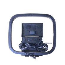 Antena universal fm/am loop para receptor, conector mini para sony afiada hi-fi estéreo receptor av 2024 - compre barato