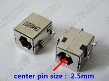 Conector de energia dc, conector para asus ee pc 1004dn a84s x54h 2.5mm-pin, soquete de carregamento de laptop, frete grátis 5 peças 2024 - compre barato