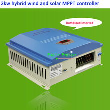 Regulador híbrido de viento y Solar MPPT para carga, 2020, 2000w/2kw, 48VDC, IP42 2024 - compra barato