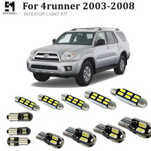 Shinman 19X Error Free Car LED Bright Vehicle Interior Map Dome Door Lights Kit Package for toyota 4runner 2003-2008 2024 - buy cheap