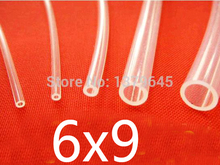 6mm ID 9mm OD 6x9 PFA FEP Transparent clear PTFE tube, F46 F4 polytef HOSE,heat-resistant semiconductor pipe Tubing 2024 - buy cheap