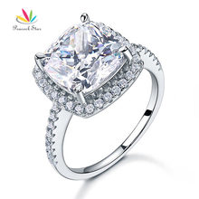 Peacock Star 5 Ct Cushion Cut Wedding Anniversary Engagement Ring 925 Sterling Silver Wedding Jewelry CFR8204 2024 - buy cheap