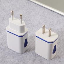 Universal 5V/2A LED Dual USB Wall Charger Home Travel Adapter Fast Charging EU US Plug for iphone Samsung Xiaomi Huawei 2024 - buy cheap