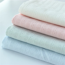 Tecido de algodão jacquard branco, 100*150cm, roupa de saia pequena fresca para camisa d30 2024 - compre barato