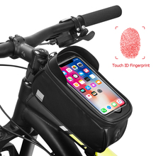 Roswheel-Paquete de alforja para bicicleta, pantalla táctil impermeable, parte superior del marco frontal, tubo, 6,5 pulgadas, para móvil, 122053 2024 - compra barato