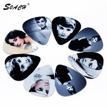 SOACH 10pcs/Lot 1.0mm thickness guitar picks quality Pvc material 2024 - buy cheap