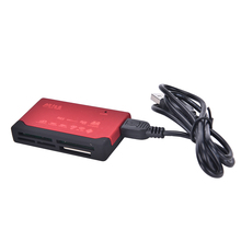 4 Colors All in One Memory Card Reader USB External SD SDHC Mini Micro M2 MMC XD CF 2024 - buy cheap