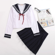 ¡Novedad! conjuntos de uniforme escolar japonés JK para niñas, Sakura, colección de otoño, trajes de Sailor para mujeres 2024 - compra barato