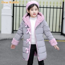 2020 New Girls fashion Winter Imitation Fur Coat jackets Warm parka Children Baby Clothes Kids Thicken Plus Velvet clothing -30 2024 - buy cheap
