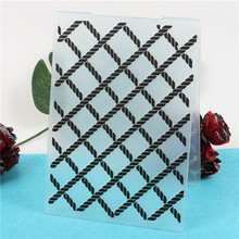 Lattice Plastic Embossing Folder Template For Scrapbooking Photo Album Paper Card Background Decoration 2024 - buy cheap