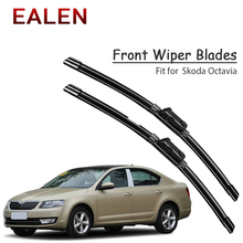 EALEN For Skoda Octavia A5 A7 MK2 MK3 2017-2004 Original replace Accessories 1Set Rubber Car Front Wiper Blade Kit 2024 - buy cheap