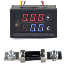 DC 0-200V 200A Digital LED Voltmeter Ammete Voltage Current Panel Meter +Shunt 2024 - buy cheap