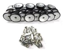 henglong 3818 3818-1 German Tiger 3819 3819-1 German leopard 1/16 RC tank upgrade parts  metal wheels hub set 2024 - buy cheap