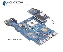 Материнская плата NOKOTION для ноутбука Toshiba Satellite P770 P775 HM65 DDR3 GT540M 1 Гб 2024 - купить недорого