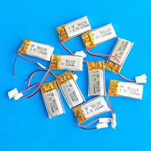 10 pcs 3.7V 110mAh 501225 lipo lithium polymer rechargeable battery for MP3 GPS bluetooth headset video pen digital productors 2024 - buy cheap