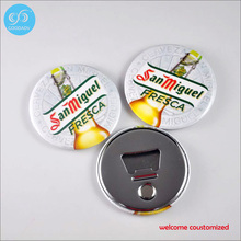 12 pcs/lot  2017 Hot selling!! high quality metal opener different size custom tin opener with your own logo opener 2024 - buy cheap