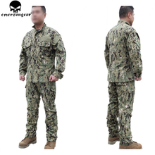 Emerson Hunting Clothes Camouflage Pants Tactical Suit Pants Shirt Ghillie Suit Wargame Aor2 emersongear Hunting Outfit EM6892 2024 - buy cheap