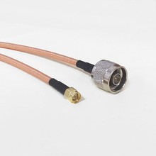 SMA штекер переключателя N Мужской кабель с хвостом RG142 200 см Низкая потеря 2024 - купить недорого