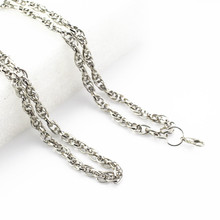 10pcs Silver Chains Necklace Jewelry Necklace 60cm Chains lobster clasp Necklace DIY Jewelry 2024 - buy cheap