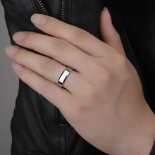 Женское кольцо из титанового сплава, гладкое Золотое кольцо с гипоаллергенным покрытием, подарок для мужчин и женщин, 2019 2024 - купить недорого