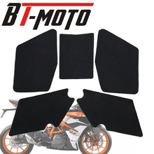 Fits For Ktm RC 200 390 RC200 RC390 Motorcycle Leather Decals Tank Traction Pad Side Gas Knee Grip Protector Anti Slip Sticker 2024 - buy cheap