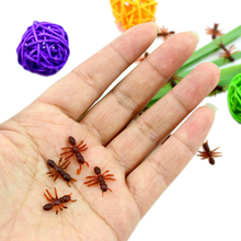 Christmas Gift 10PCS Ant Prank Funny Trick Joke Special Lifelike Model Fake Ant Toy Event Party Practical Jokes Gag Toys 2024 - buy cheap