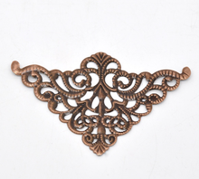 DoreenBeads 30 Copper Tone Filigree Triangle Wraps Connectors (B13803), yiwu 2024 - buy cheap