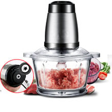 2L Electric Kitchen Meat Grinder Electric Chopper Shredder Food Chopper Stainless Steel Electric Kitchen Tools 2024 - buy cheap